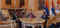 7. октобар 2021. Сусрет председника Народне скупштине са амбасадором Јерменије на нерезиденцијалној основи